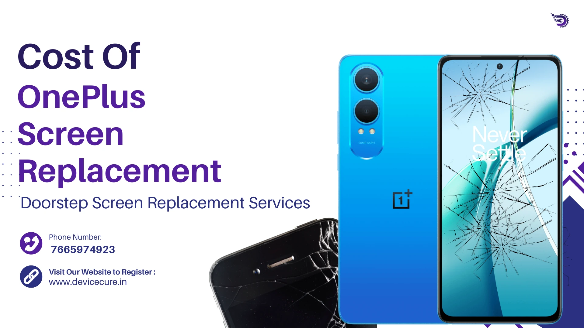 Cost of OnePlus  Screen Replacement: Sign, Time & Best Repair Services